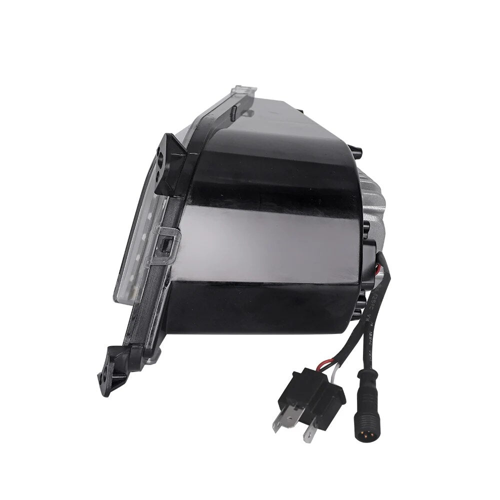 High quality ATV accessories ATV parts UTV car led headlight LED RGB halo projector headlight for Polaris RZR 1000