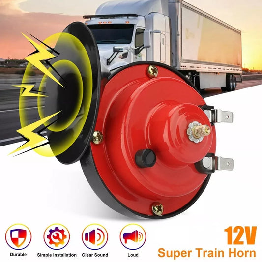 New 60db Super Train Horn For 12V Power Supplies Car-boat Motorcycles Automotive Loudspeaker Car Speaker Sound Signal