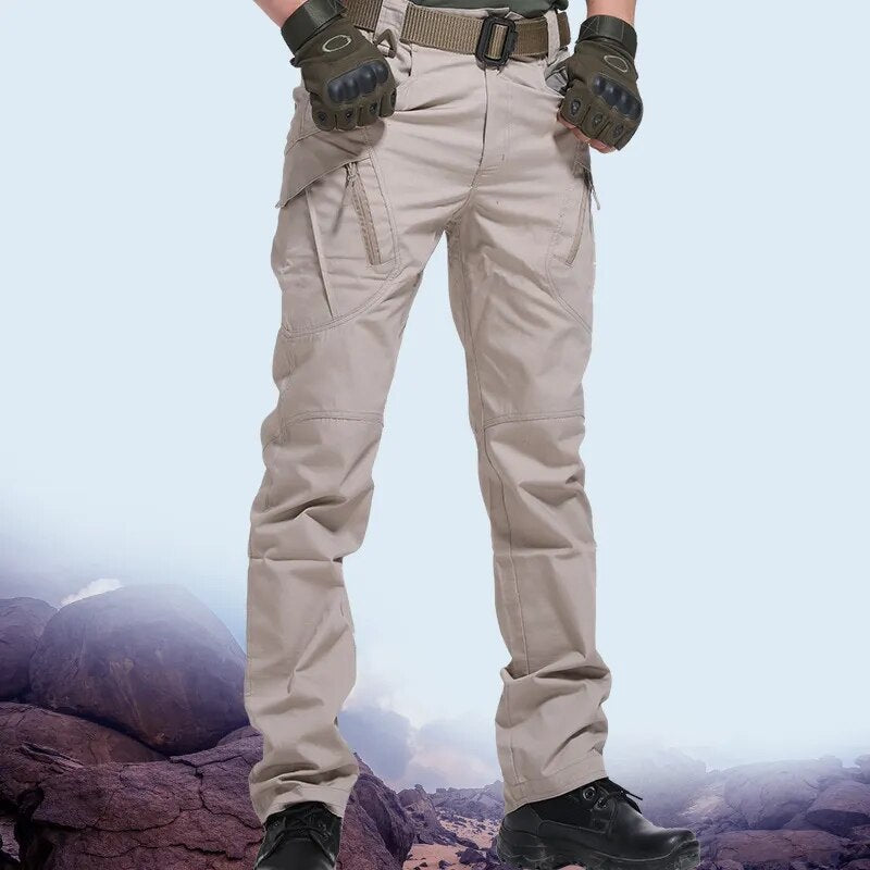 IX7/IX9 Waterproof Tactical Pants Men SWAT Combat Army Pants Casual Men Hiking Pants Outdoor Trousers Cargo Military Pants