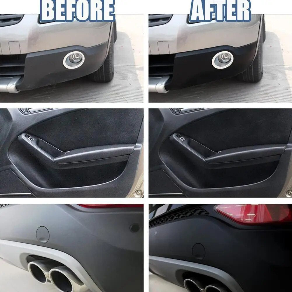 30/50ML Car Plastic Leather Part Repair Retreading Agent Automotive Interior Panel Agent Towel Cleaning Instrument Sponge