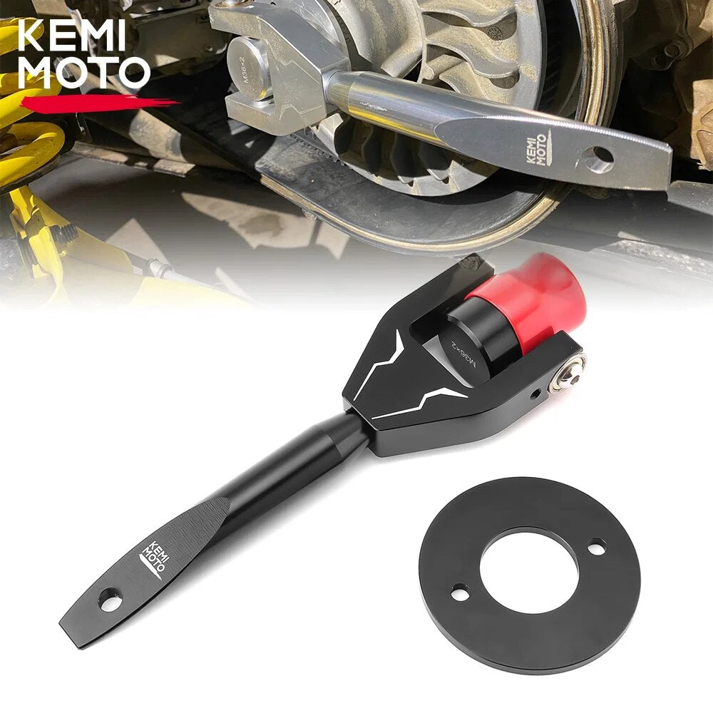 KEMIMOTO for Can-Am Maverick X3 Belt Changing Tool 64 72-inch Wheel Base Width for Can am X3 Max R 4x4 XDS XRC XMR Turbo DPS