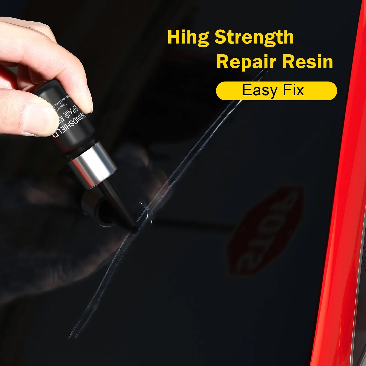 Areyourshop Automotive Windshield Repair Kit Tools Auto Glass Repairing Fluid Resin for Car Window Scratch Renovate Fixing
