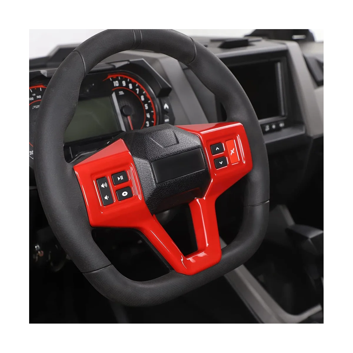 Steering Wheel Cover Molding Trims Cover for Polaris RZR PRO XP Ultimate 2021 2022 Interior Accessories