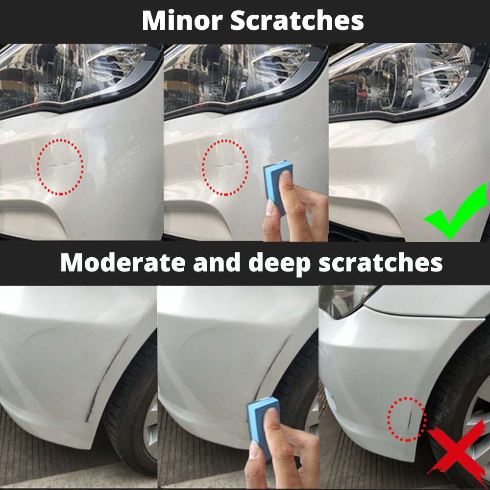 1x Car Styling Wax Scratch Remover Repair Nano Kits Auto Body Compound MC308 Polishing Grinding Paste Paint Care Set Accessories