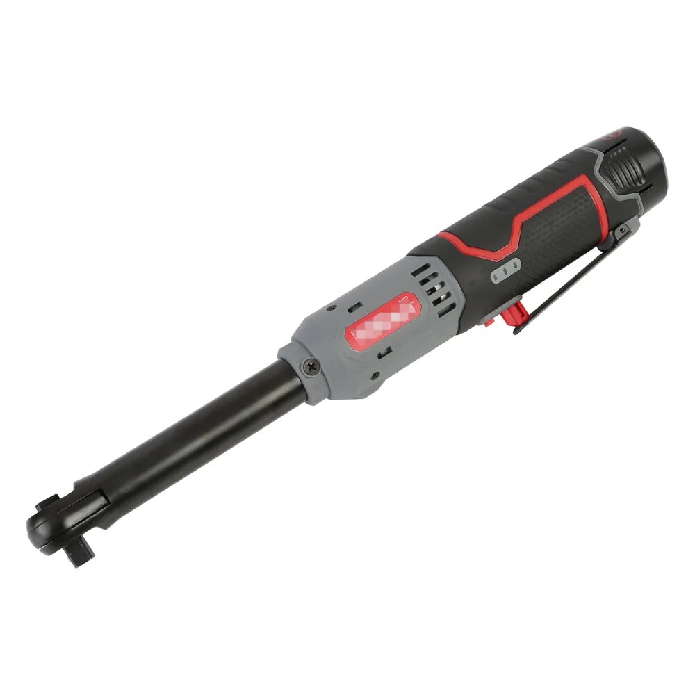 Hyper Tough 12V Max* 3/8-in Lithium-Ion Cordless Extended Reach Ratchet with 1.5Ah Battery and Charger, 99323